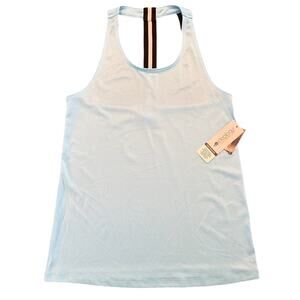 NWT Ideology Light Blue Racerback Athletic Tank Top Women’s Size XS